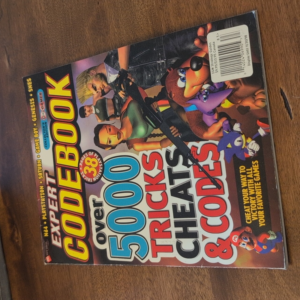 Expert Codebook 1998